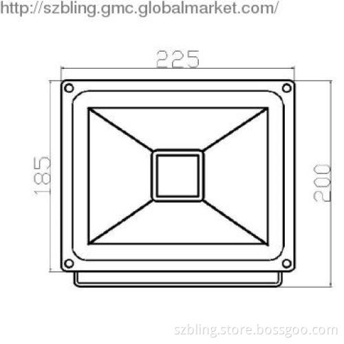 30W Flood light,High quality,PF above 0.9,high cost performance